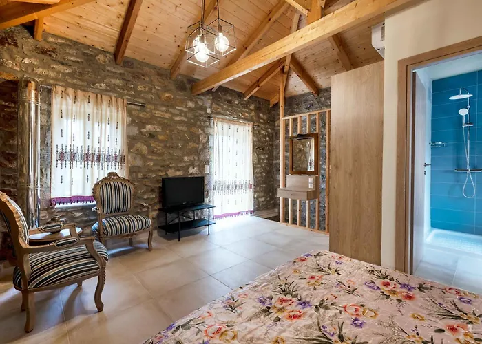 Eftichia's Nomad Stone House 度假居 Dhouvraiika